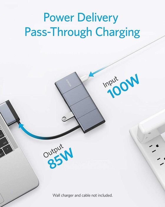 Anker PowerExpand 9-in-2 USB-C Media Hub, 100W->85W PD*