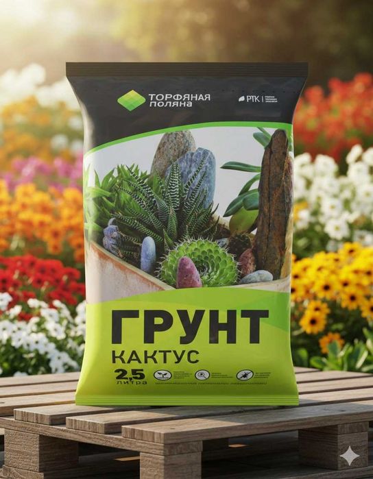 Грунт для Кактусов 2,5L