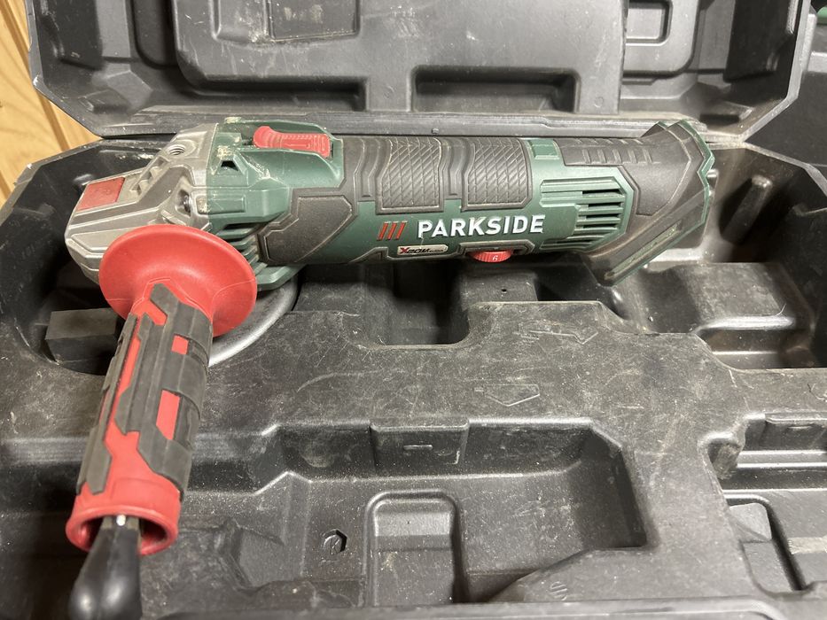 Акумулаторен ъглошлайф parkside