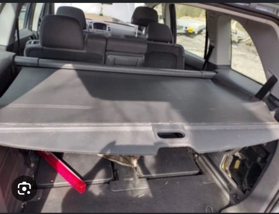 Шторка полка на багажник опель зафира 2002