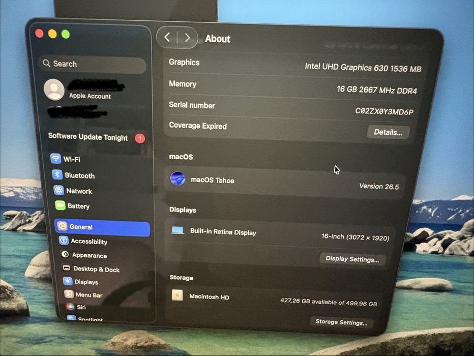 MacBook Pro 16-inch A2141