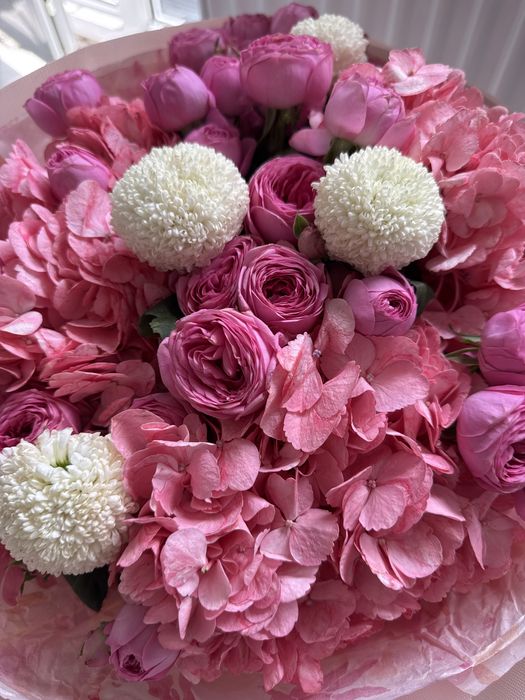 Букет цветы свежие