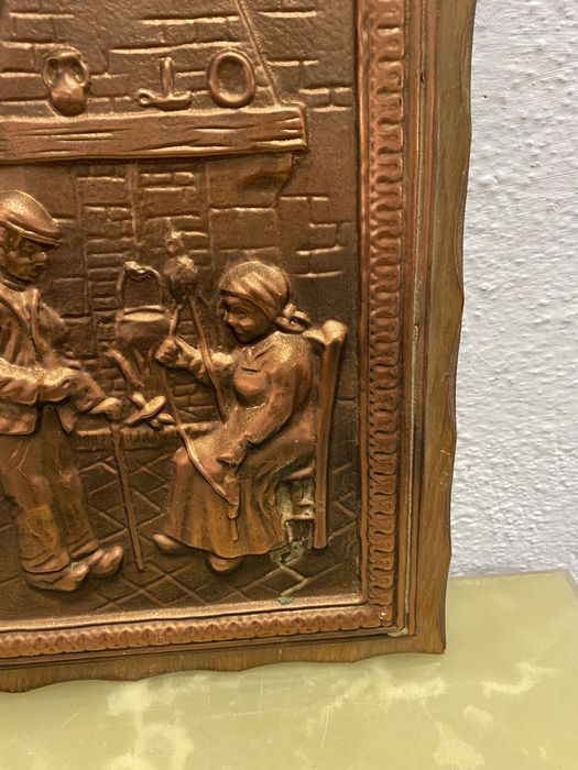 Немско пано за стена от мед