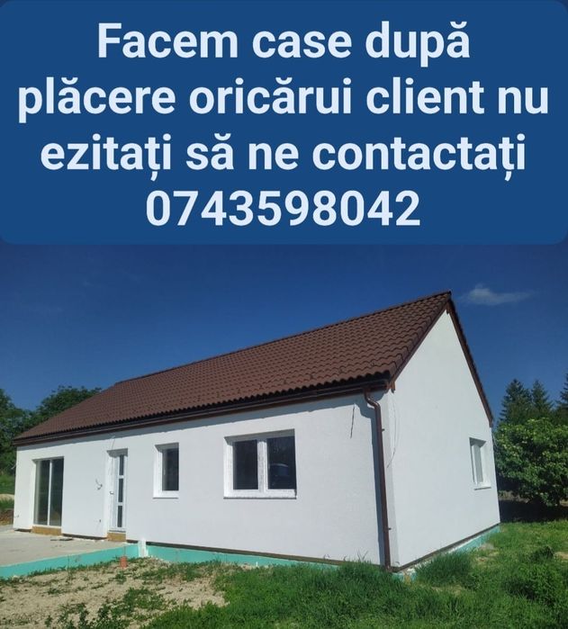 Case pe structura metalica