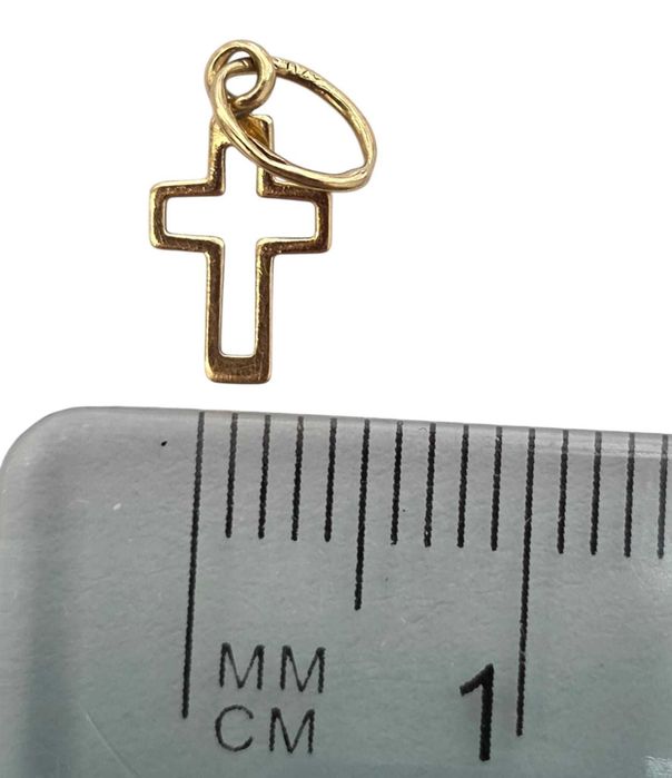 (AG35)  Pandantiv aur 14K    0.13gr  B35899  - Garantie 2ani !