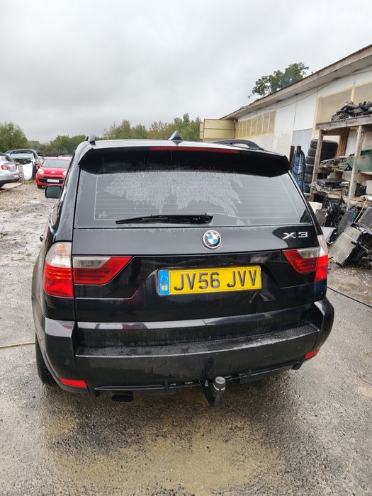 Piese ușa neagra aripa cutie viteze haion planetare injectoare turbina cardan fata jug fata spate răcitor ecu  grup compresor ecu abs egr BMW X3 2006