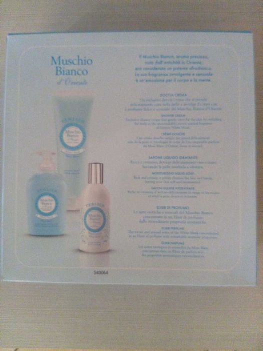 Set cadou Perlier Muschio Bianco