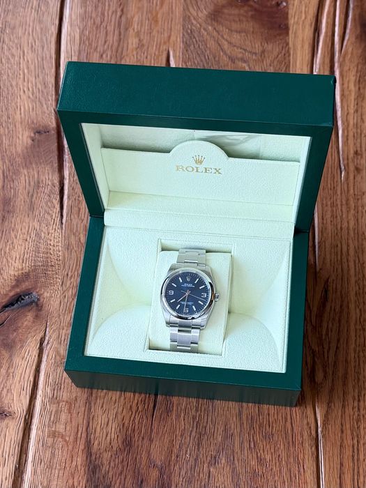 Rolex Oyster Perpetual 36 mm blue dial
