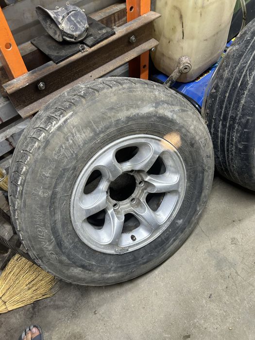 Диски с резиной mitsubishi montero sport