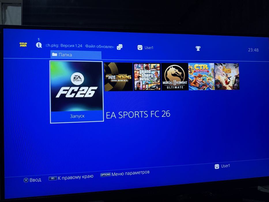 Ps4 Fat Koreyadan Kelgan Xotirasi 500GB versiyasi 6.72 djostik 2ta