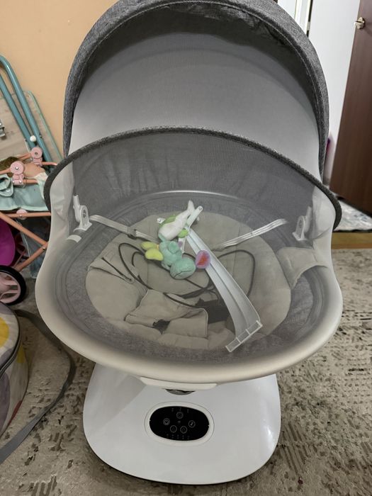 Электро шезлонг качеля