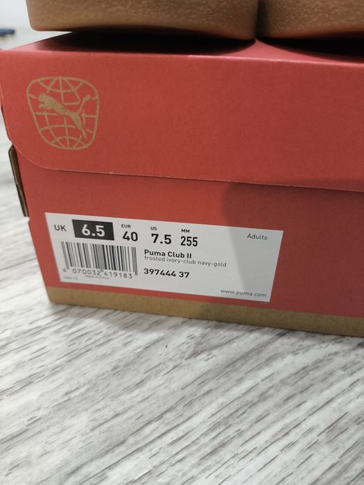 Оригинальные puma club 2