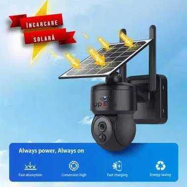 Cameră de supraveghere Solară Wifi- 5 Megapixeli