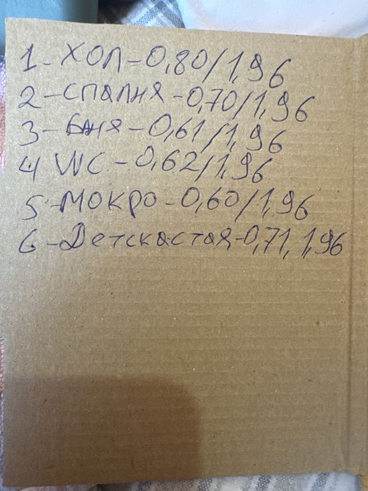 Интериорни Врати.50€за бройка