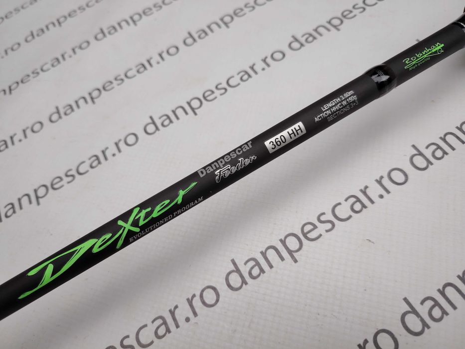 Lanseta fibra de carbon Robinhan DEXTER Feeder 3,60 metri Actiune150gr