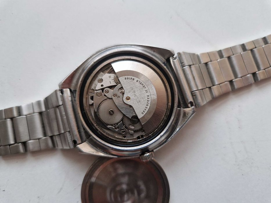 ELPAR, E 7, cal. AS 2066, 17 jewel, automatic, case 38,5mm, Swiss; Топ състояние!