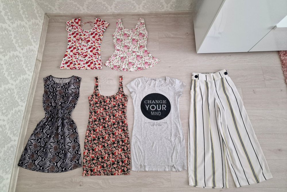 Pachet îmbrăcăminte Zara, Bershka