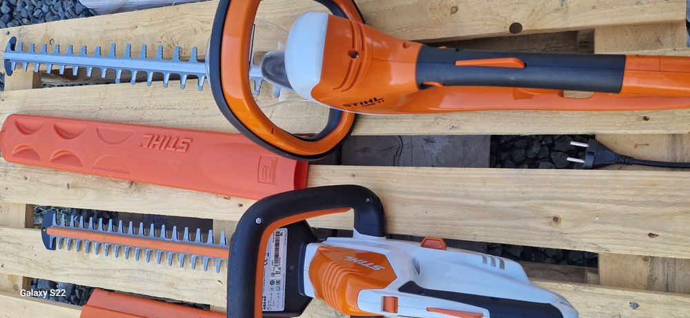 Stihl foarfeca de tuns gard viu
