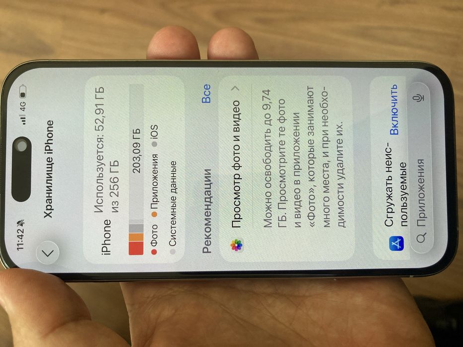 Iphone 15 pro на 256 gb