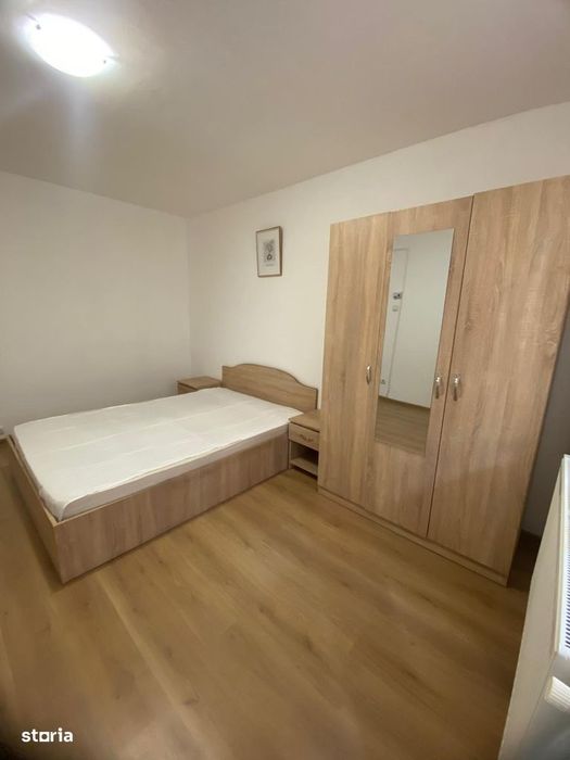 Garsoniera la etajul 3 RENOVATA, mobilata si utilata zona NORD