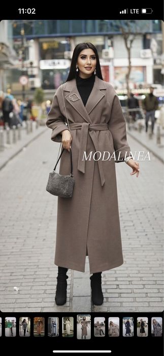 Пальто из фирмы modalinea