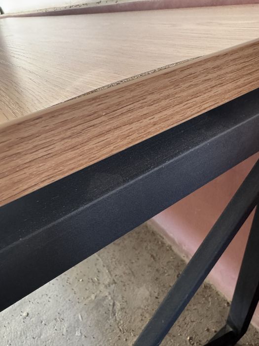 Большой стол в стиле лофт Loft Mart 160x75х75