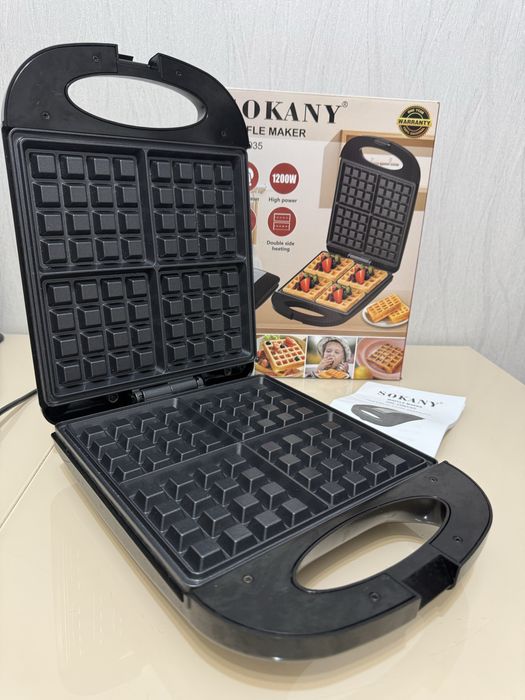 Вафельница в идеальном состоянии