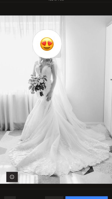 Rochie mireasa tip sirena