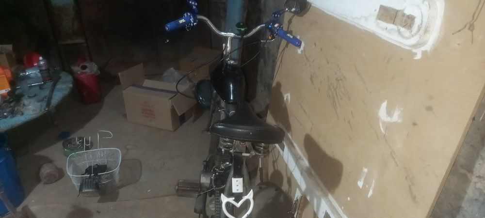 Мотор ф80 мопед почти новый