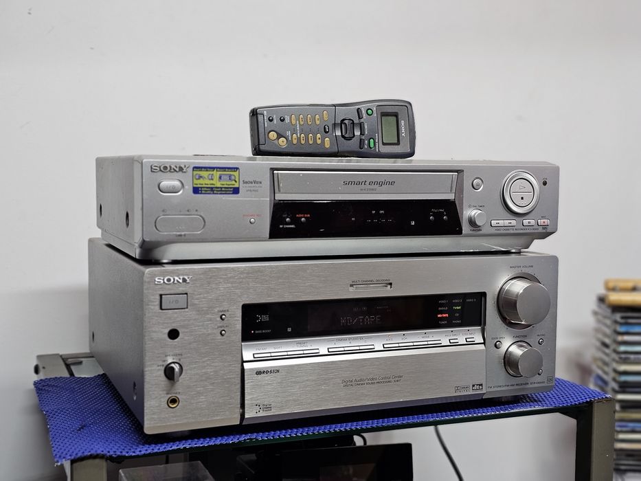 Receiver Sony STR-DB840 QS +VHS cu telecomanda Ploiesti • OLX.ro