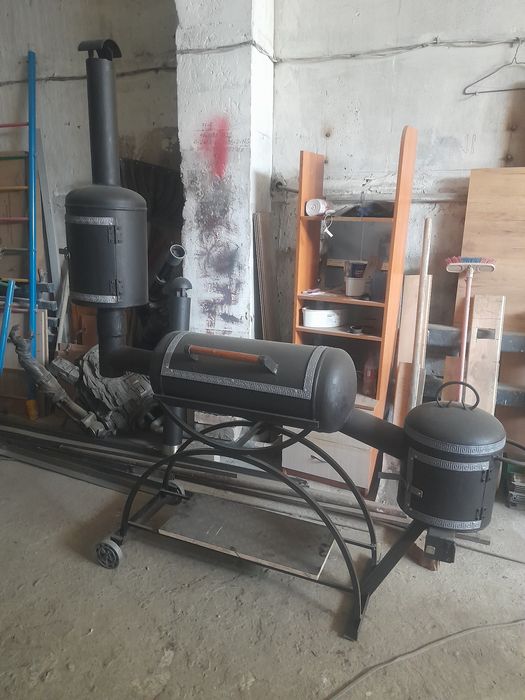 Мангал для дачи 3 в одном.