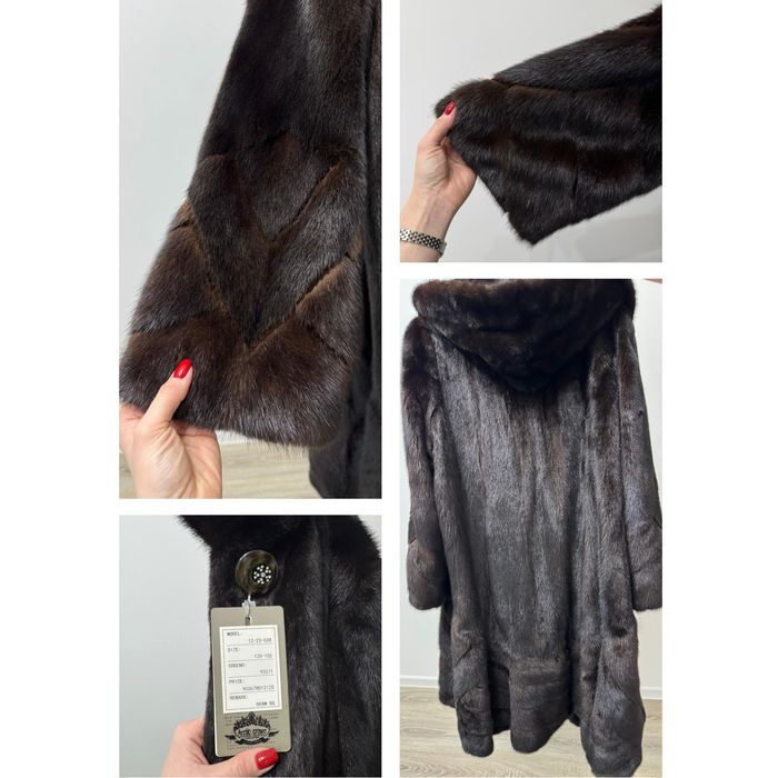 Норковая шуба, размер 52-54