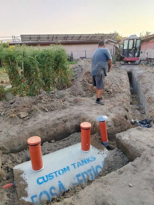 Fose septice ecologice, vând și montez