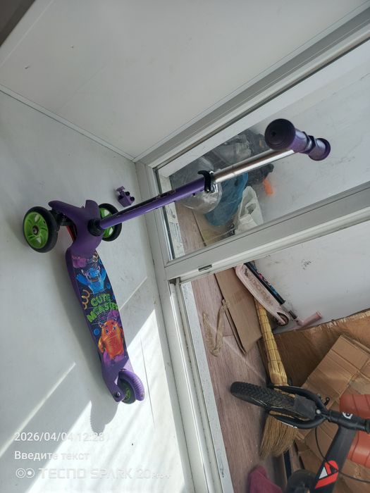 Детский самокат возраст 2-4 года