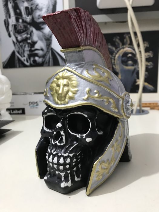 3д печат  Череп на римски генерал