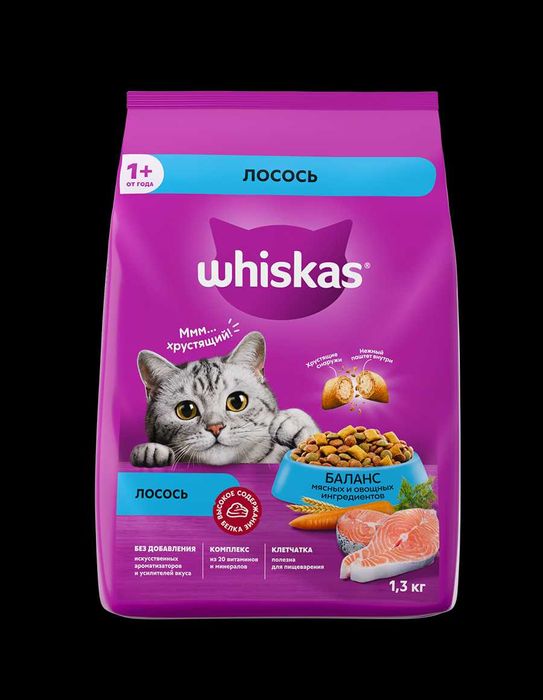 Сухой корм Whiskas