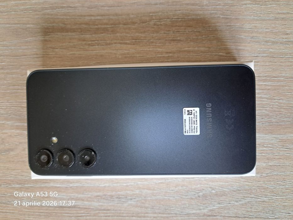 Samsung galaxy A16, black, nou, 0/h utilizare, desigilat pentru verificare.