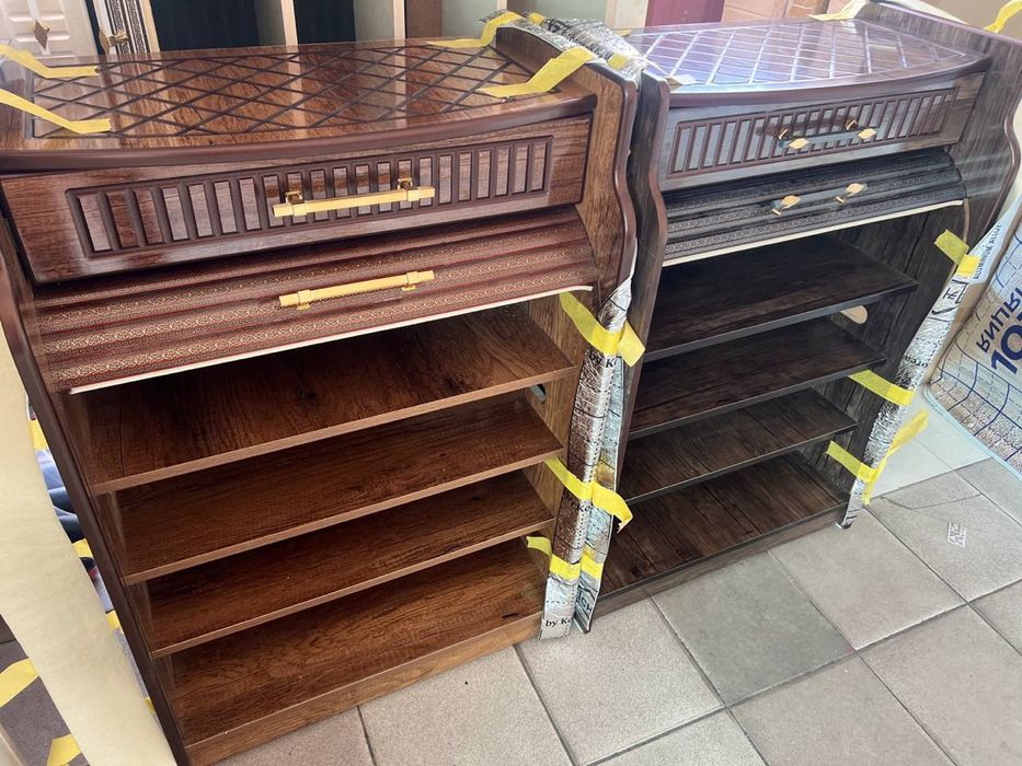 Полка шкаф для обуви мебельная