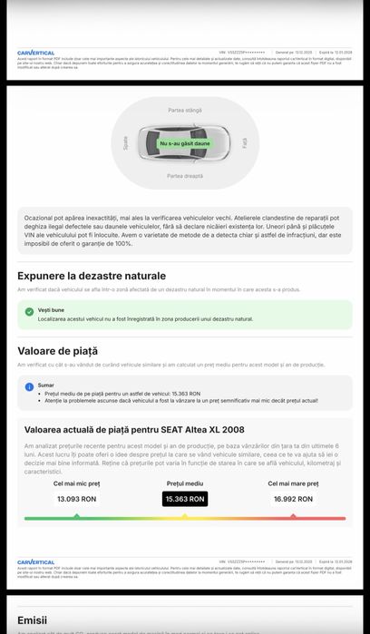 Seat altea xl 1.6 benzina 159000km