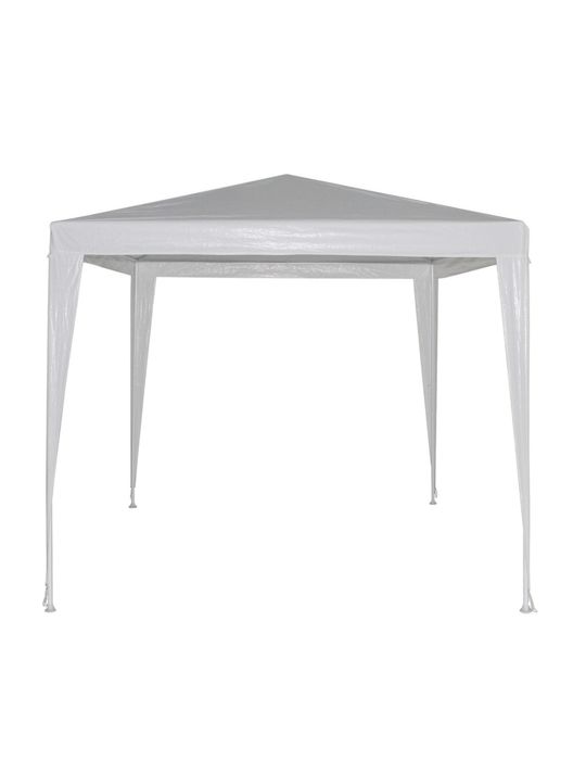 Pavilion gradină albastru închis, fără pereți cu acoperiș antiploaie