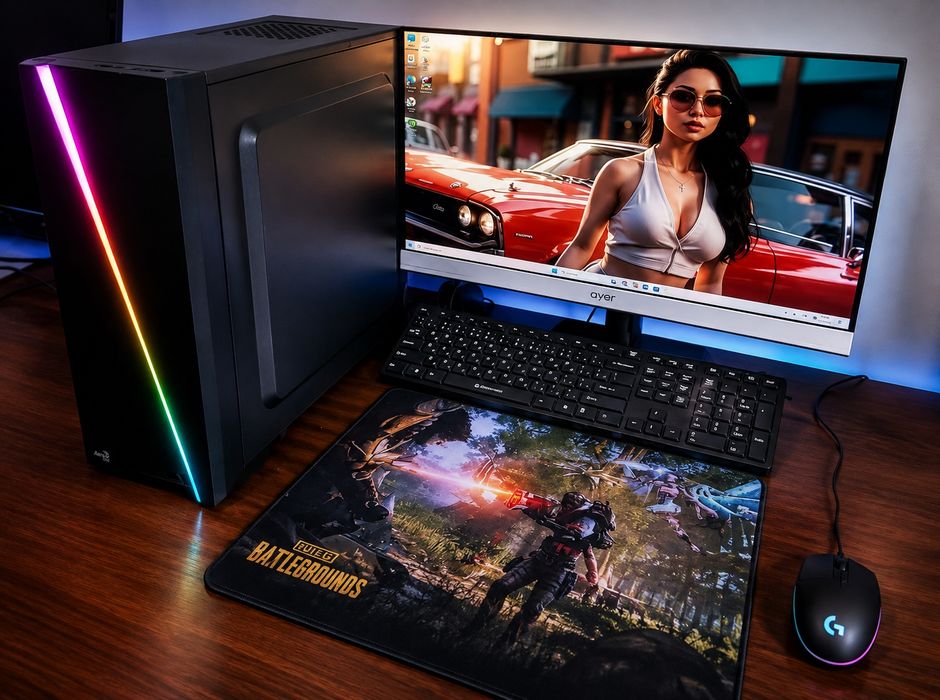Игровой ПК Core i5 7500/12GB/RX 470