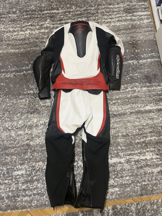 Costum moto Alpinestars 2 piese, marimea 50