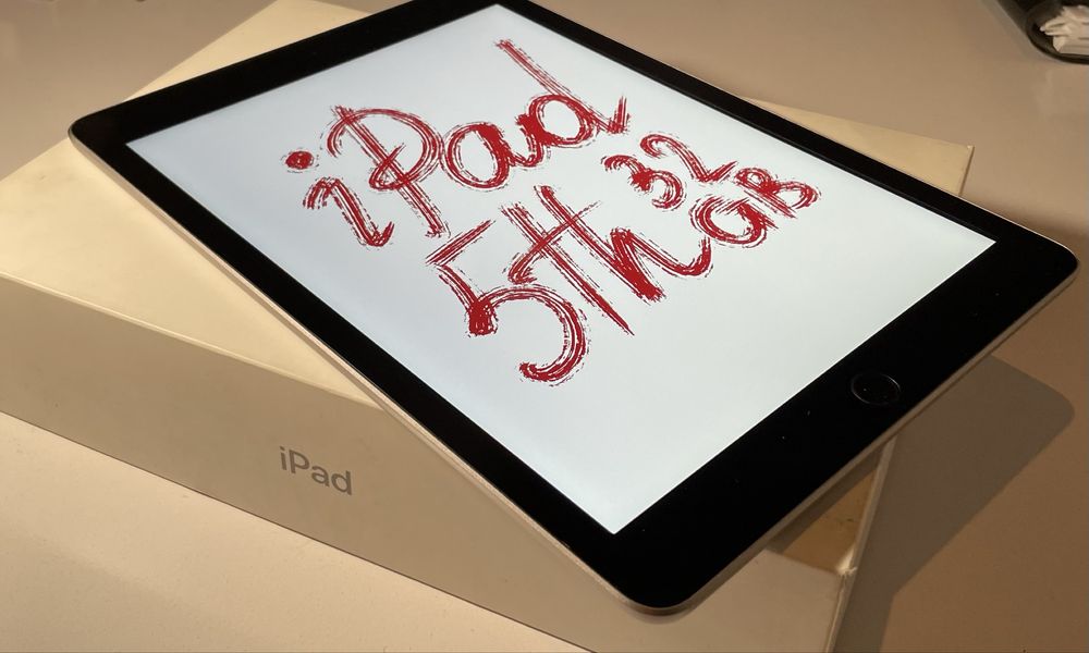 iPad 5th 32GB + pencil