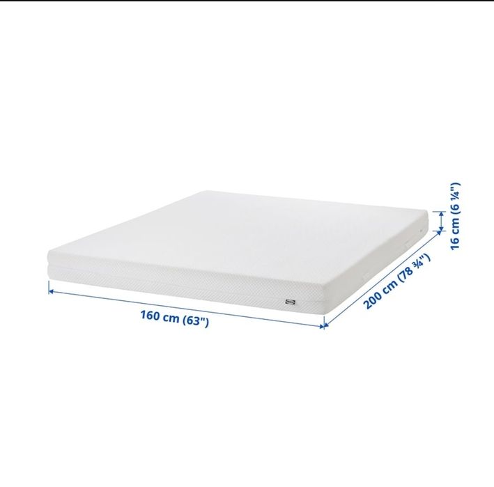 Saltea Ikea spuma 160x200 Abygda