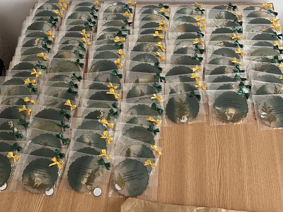 Marturii personalizate din rasina epoxidica