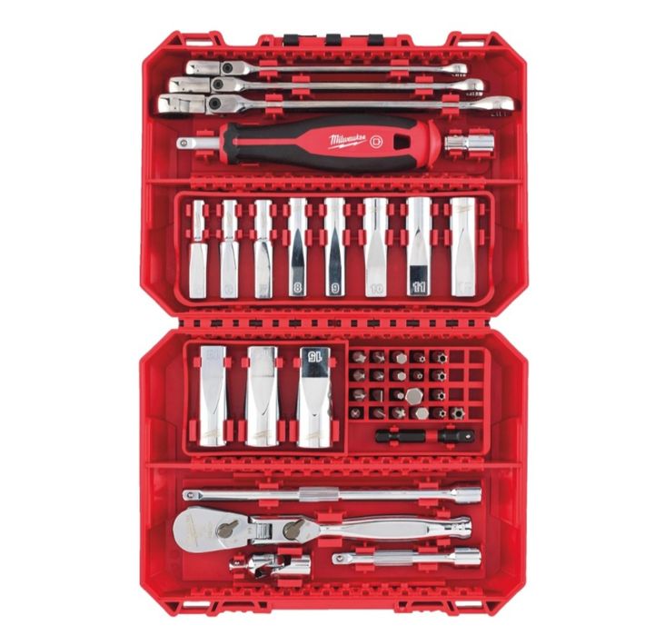 Гедоре комплект Milwaukee , 1/4″, 42 части