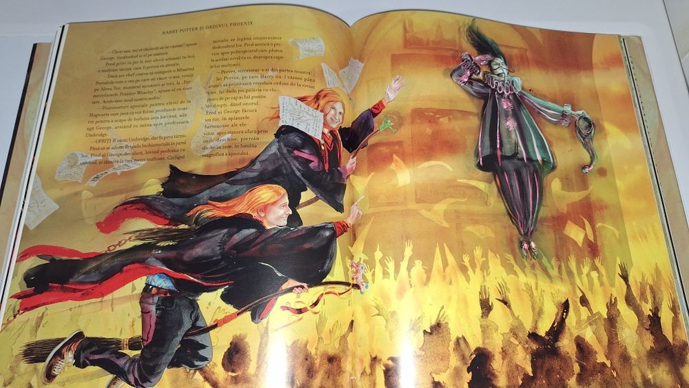 Harry Potter și Ordinul Phoenix, ediție ilustrată - J.K.Rowling