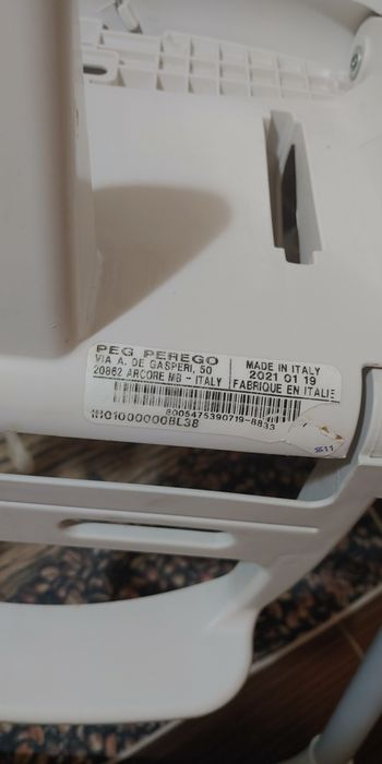 Scaun de masa Peg Perego Prima Pappa follow me