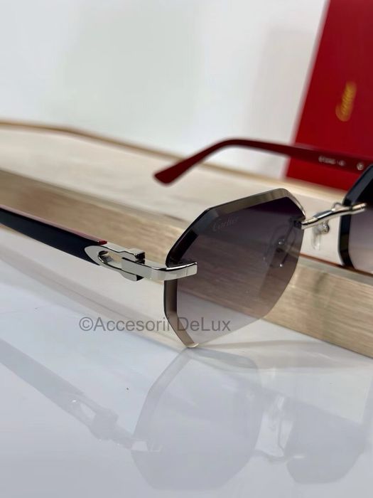 Ochelari de Soare Cartier CT0439S Noi Full Box Photochromic Lens [Verificare Colet]