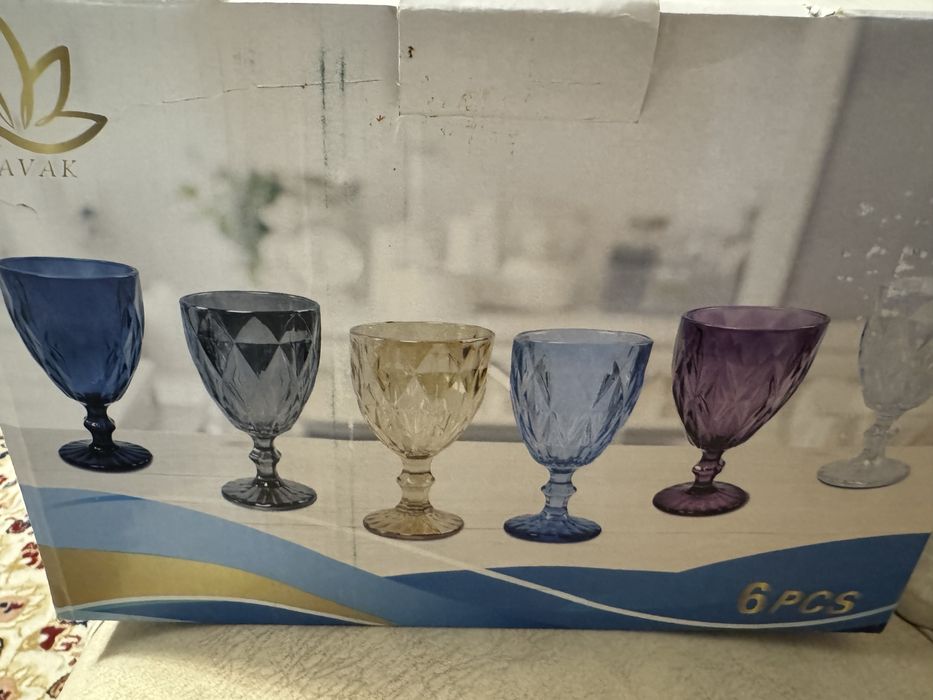 Набор бокалов новый